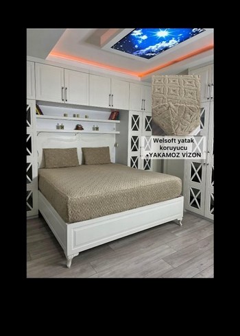 Welsoft Baklava Vizon Yatak Koruyucu - Görsel 2