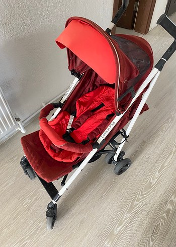15-36 kg Beden kırmızı Renk Koyu Kırmızı Bebek Arabası