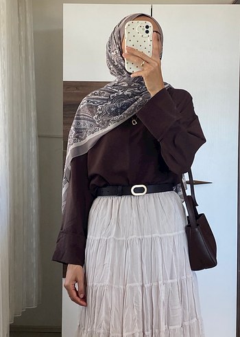 Krem rengi etek - Görsel 2