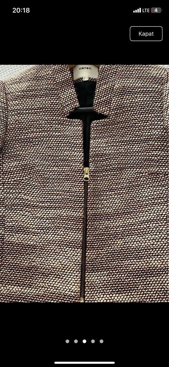 Kadın Fermuarlı Ceket - Görsel 2