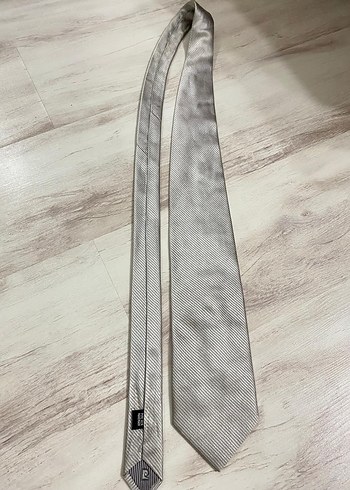 Gri Erkek Kravat - Görsel 2