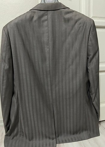 Gri Çizgili Takım Elbise(ceket-pantolon) - Görsel 6