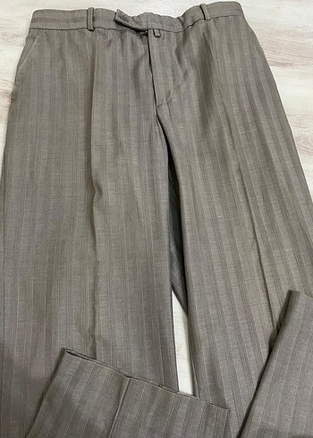 Gri Çizgili Takım Elbise(ceket-pantolon) - Görsel 12
