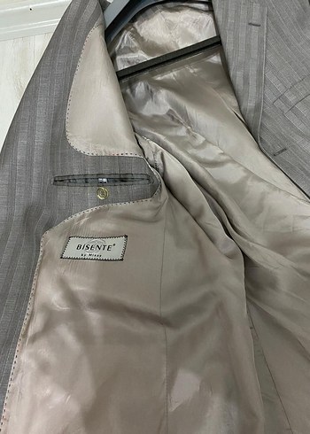 Gri Çizgili Takım Elbise(ceket-pantolon) - Görsel 7