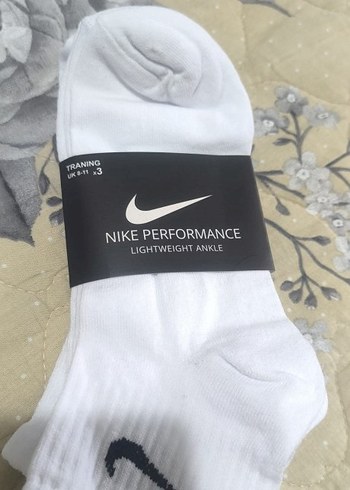 Nike Beyaz Erkek Midi 12'li Çorap - Görsel 4