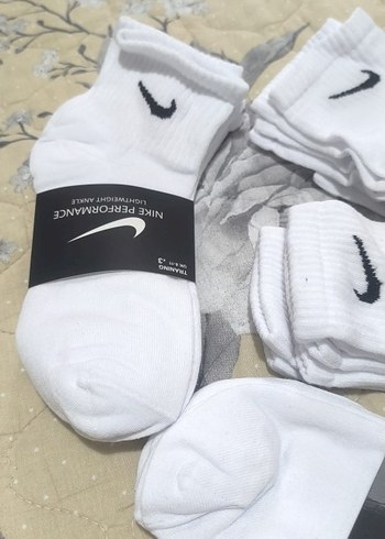 Nike Beyaz Erkek Midi 12'li Çorap - Görsel 3