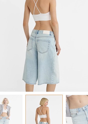 Stradivarius Bermuda şort