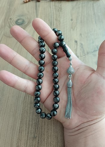 Gümüş Çakımlı Gümüş Püsküllü Erzurum Oltu Tesbih