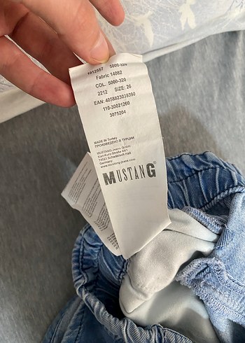 26 Beden mavi Renk Kadın Mavi Mini Denim Şort