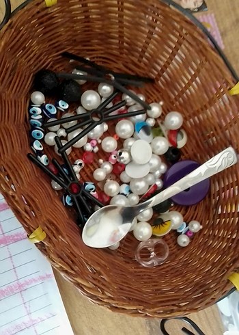  Beden boncuk paketi 1 kaşık