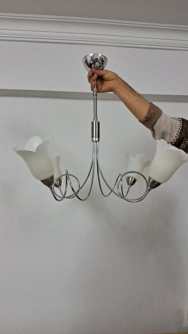 Beyaz 4/3 Kollu Avize - Görsel 2