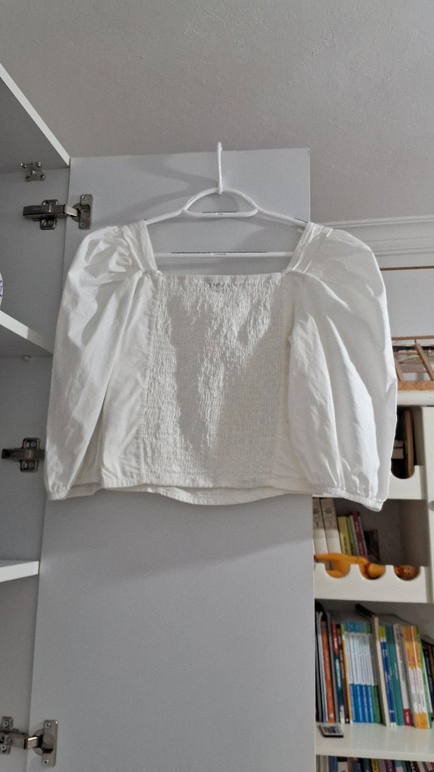 Lcw Beyaz Uzun Kollu Bluz - Görsel 2