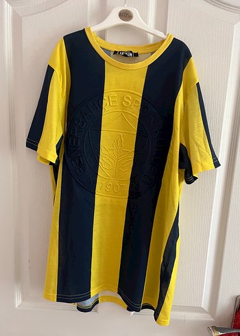 Fenerbahçe Erkek Tişört Logo Baskılı