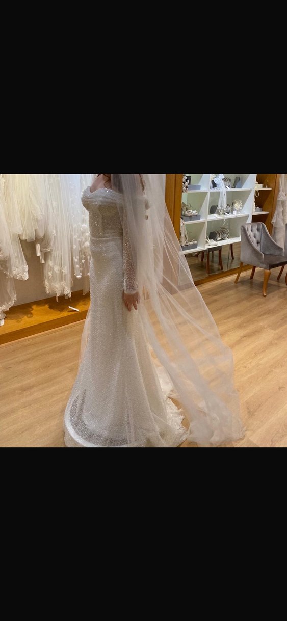 Oleg cassini gelinlik/nişanlık/söz elbisesi - Görsel 2