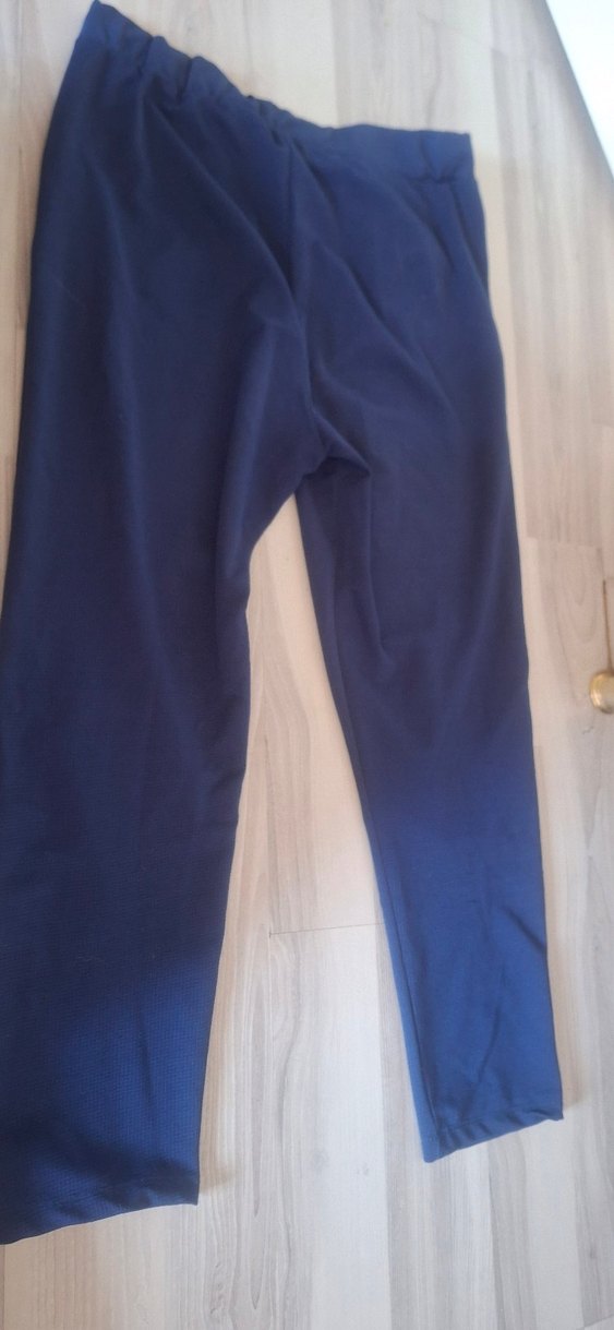 Kadın Mavi Midi Kot Cigarette Pantolon - Görsel 5