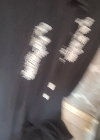 m Beden Siyah Nakışlı Bohem Uzun Tunik