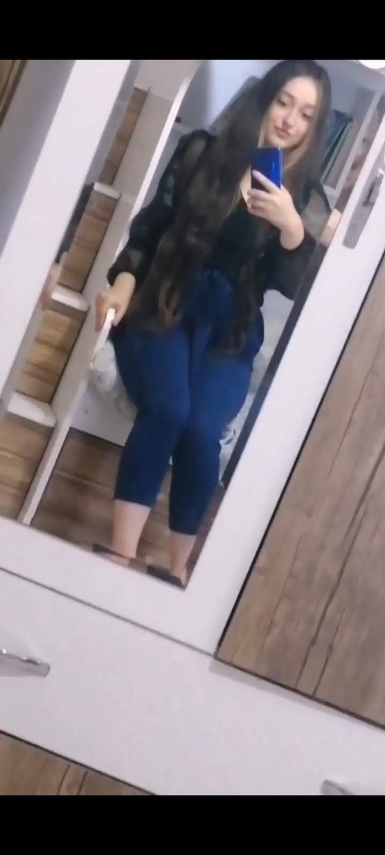 Kadın Mavi Midi Denim Cigarette Pantolon - Görsel 2