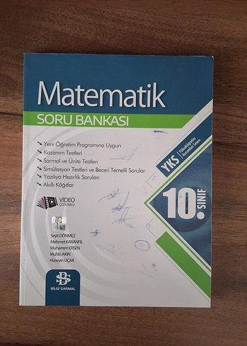 10. Sınıf BİLGİ SARMAL Matematik Soru BankasıSIFIR KULLANILMAMIŞ