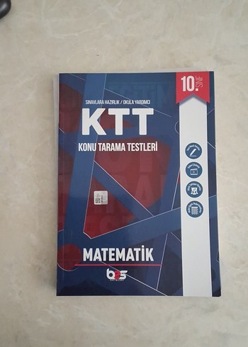 KTT Matematik Konu Tarama Testleri 10. Sınıf SIFIR KULLANMA YOK