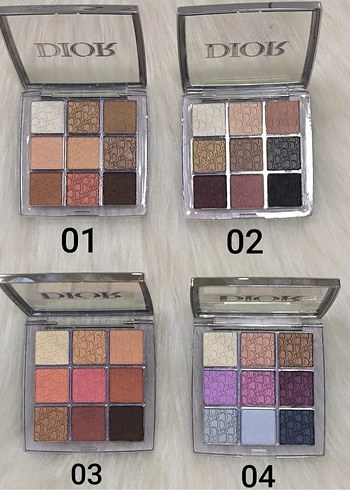 Dior 4 Renkli Göz Farı Paleti