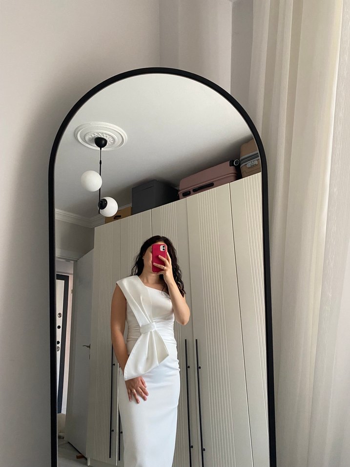 Beyaz nişan nikah elbisesi - Görsel 2