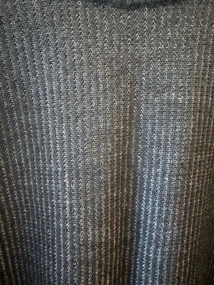 Gri Erkek Triko Uzun Kollu Kazak - Görsel 3