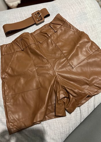 Deri şort - Görsel 3