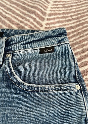 s Beden mavi Renk Mavi kot pantalon
