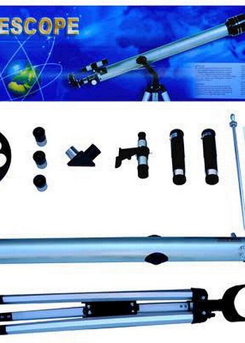 Beden Renk Beyaz Teleskop ve Ayarlanabilir Tripod