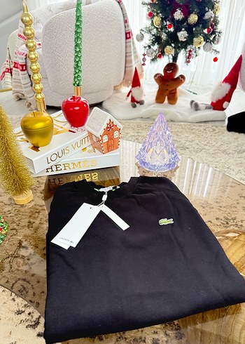 Siyah Kadın Uzun Kollu Sweatshirt - Görsel 3