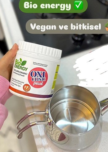 Bio Energy Oxi Clinic Pearl Beyaz Parlak Toz