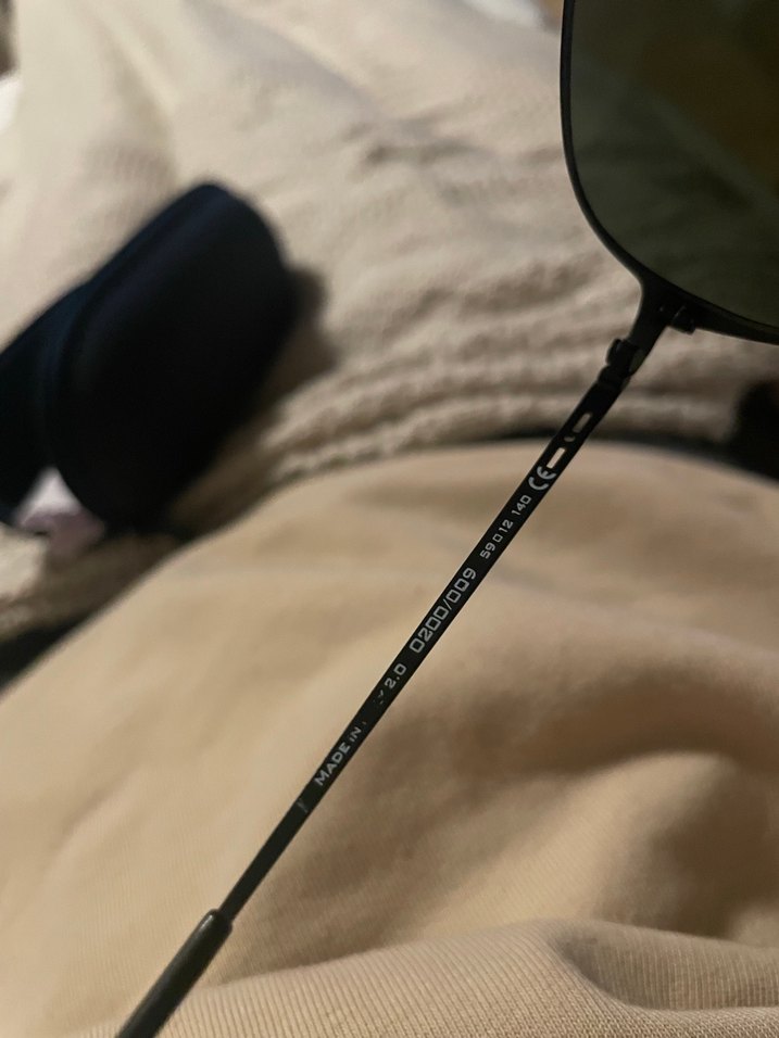 Siyah unisex Gözlük - Görsel 5