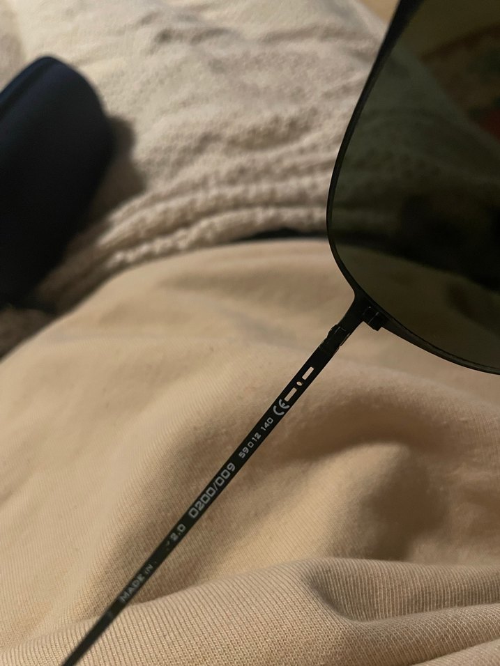 Siyah unisex Gözlük - Görsel 4