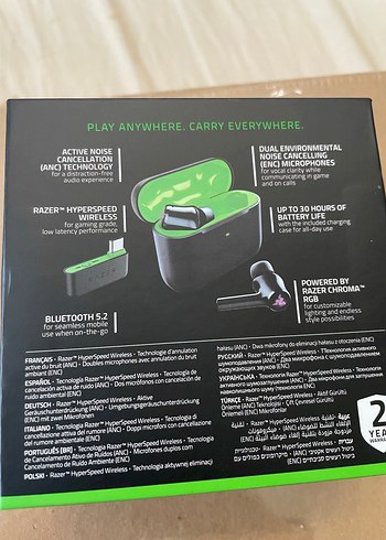 Razer Hammerhead Hyperspeed Kablosuz Gaming Kulaklık - Görsel 7