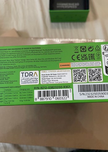 Razer Hammerhead Hyperspeed Kablosuz Gaming Kulaklık - Görsel 4