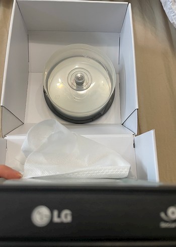 Bej Süper Çoklu DVD blueray rewriter Yazıcı modeli - Görsel 2