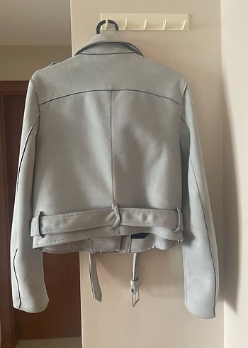 Bershka Süet Kadın Ceket small - Görsel 4