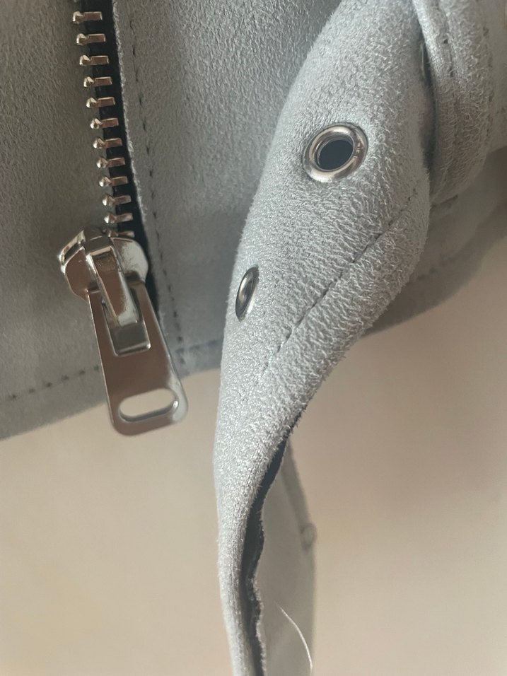 Bershka Süet Kadın Ceket small - Görsel 5