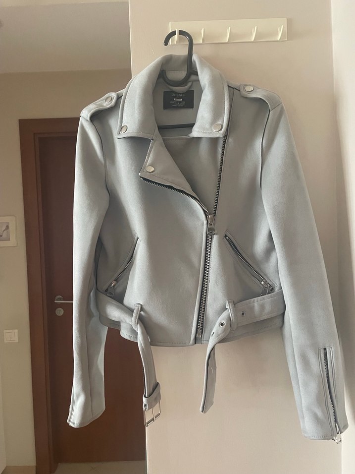 Bershka Süet Kadın Ceket small - Görsel 3