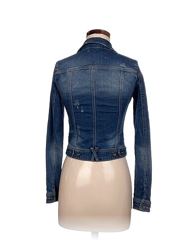 s Beden Stradivarius Kot Ceket %70 İndirimli.