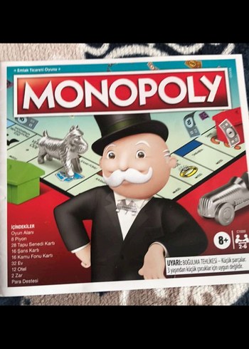 Monopoly Gri Masa Oyunu