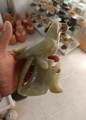 Diğer Onix Dogaltas El yapımı Papagan Figuru