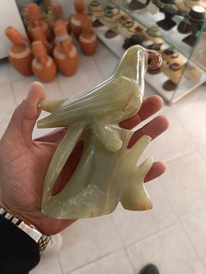 Onix Dogaltas  El yapımı Papagan Figuru - Görsel 3