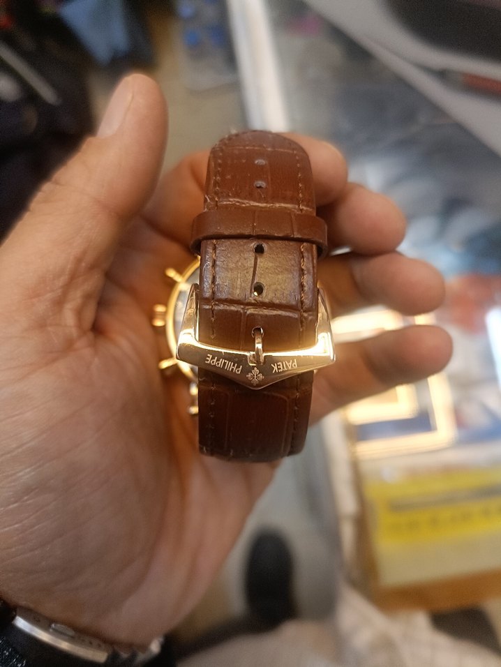 PATEK PHİLİPPE  Kol Saati Kahverengi Kayışlı - Görsel 4