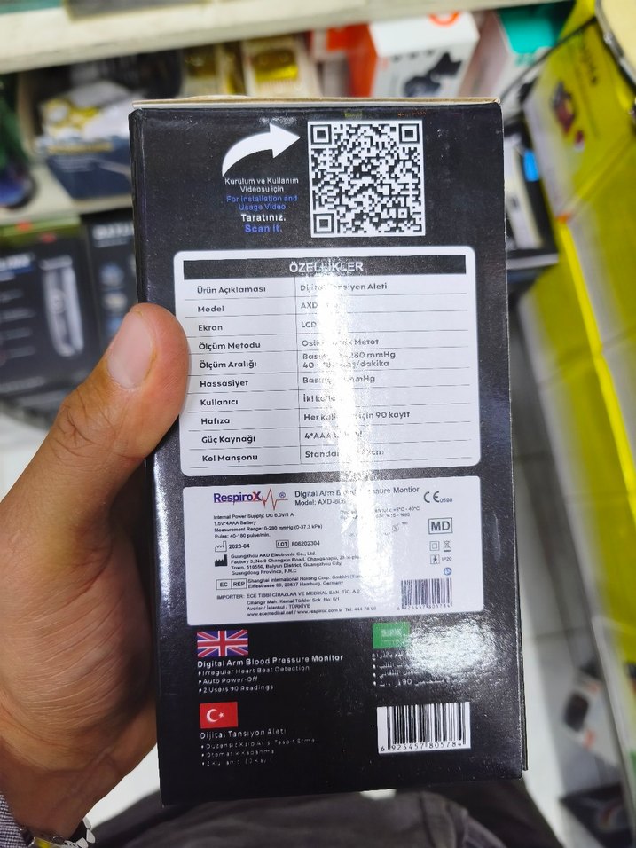 Espirox Dijital Kol Tansiyon Aleti AKD-806 - Görsel 2