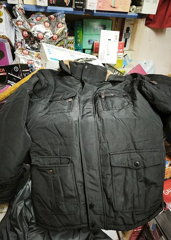 UK-JEEP Kürklü  Kapüşonlu Erkek Mont - Görsel 2