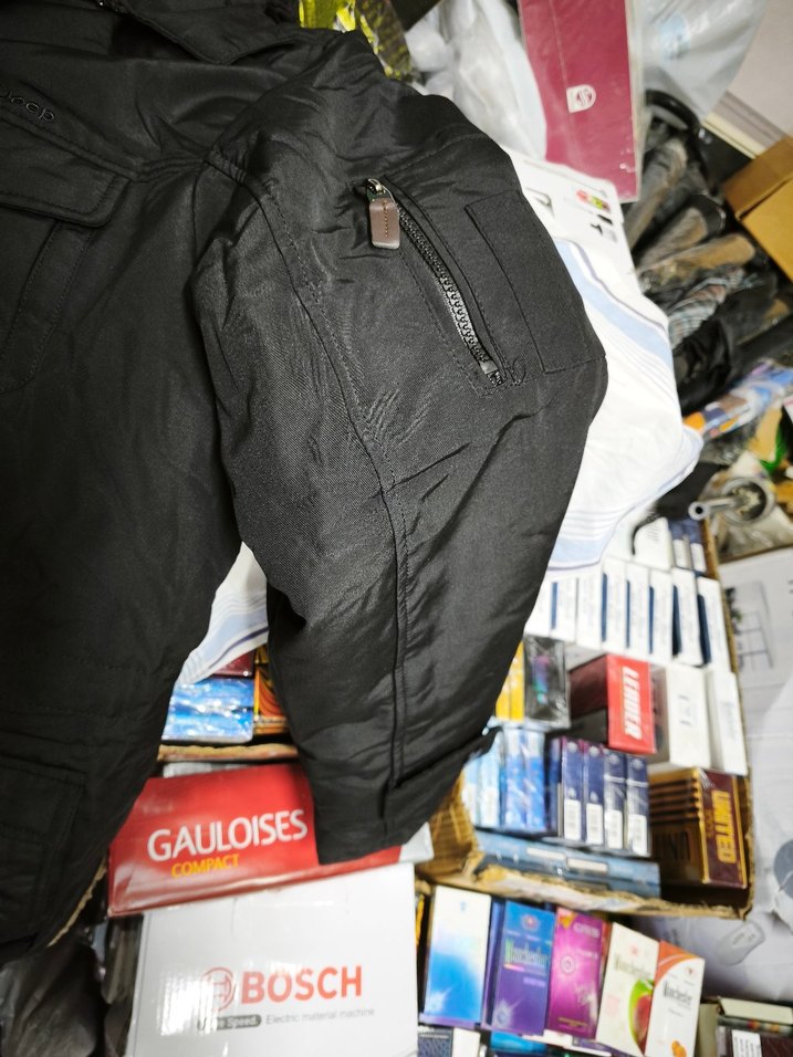 UK-JEEP Kürklü  Kapüşonlu Erkek Mont - Görsel 5