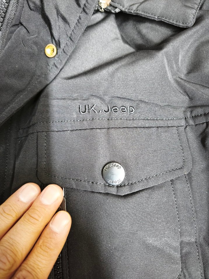 UK-JEEP Kürklü  Kapüşonlu Erkek Mont - Görsel 4