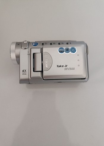 Beden Renk Gri Take-it MV300 Dijital Video Kamera