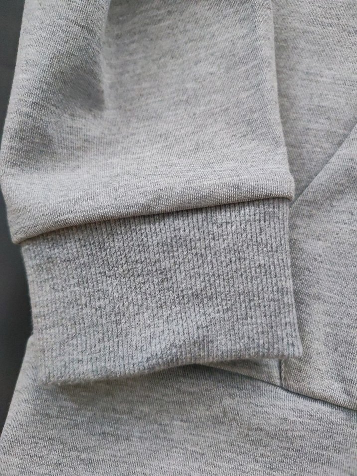 Hugo Boss Gri Kapüşonlu Sweatshirt orjinal - Görsel 3